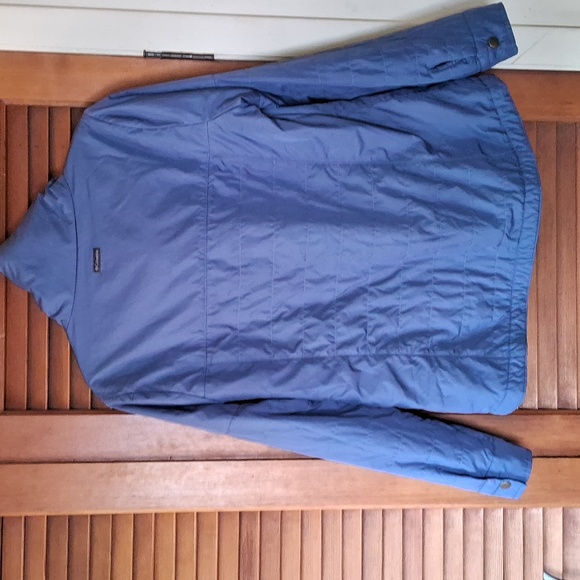 Columbia women's size large Blue lightweight jacket with fleece lining - Picture 2 of 5